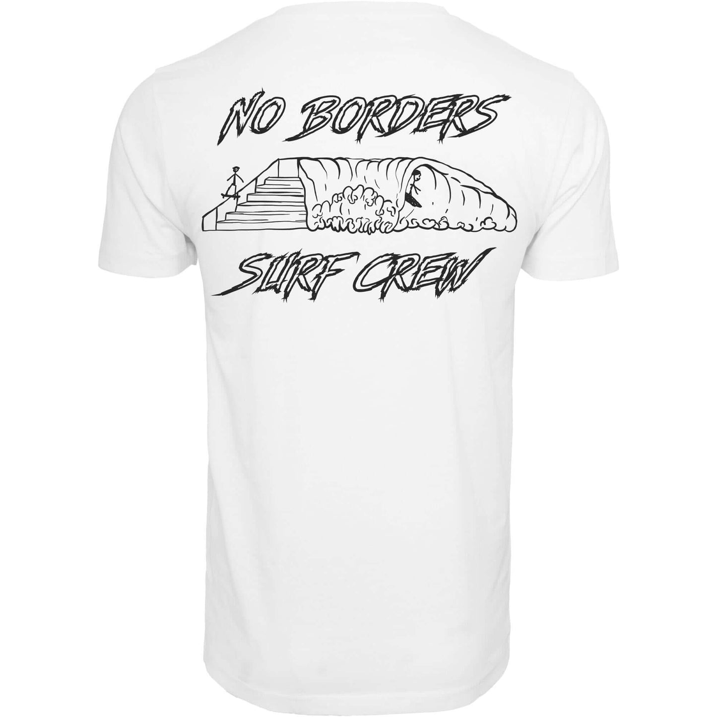 Surf & Skate T-shirt - No Borders Surf Crew