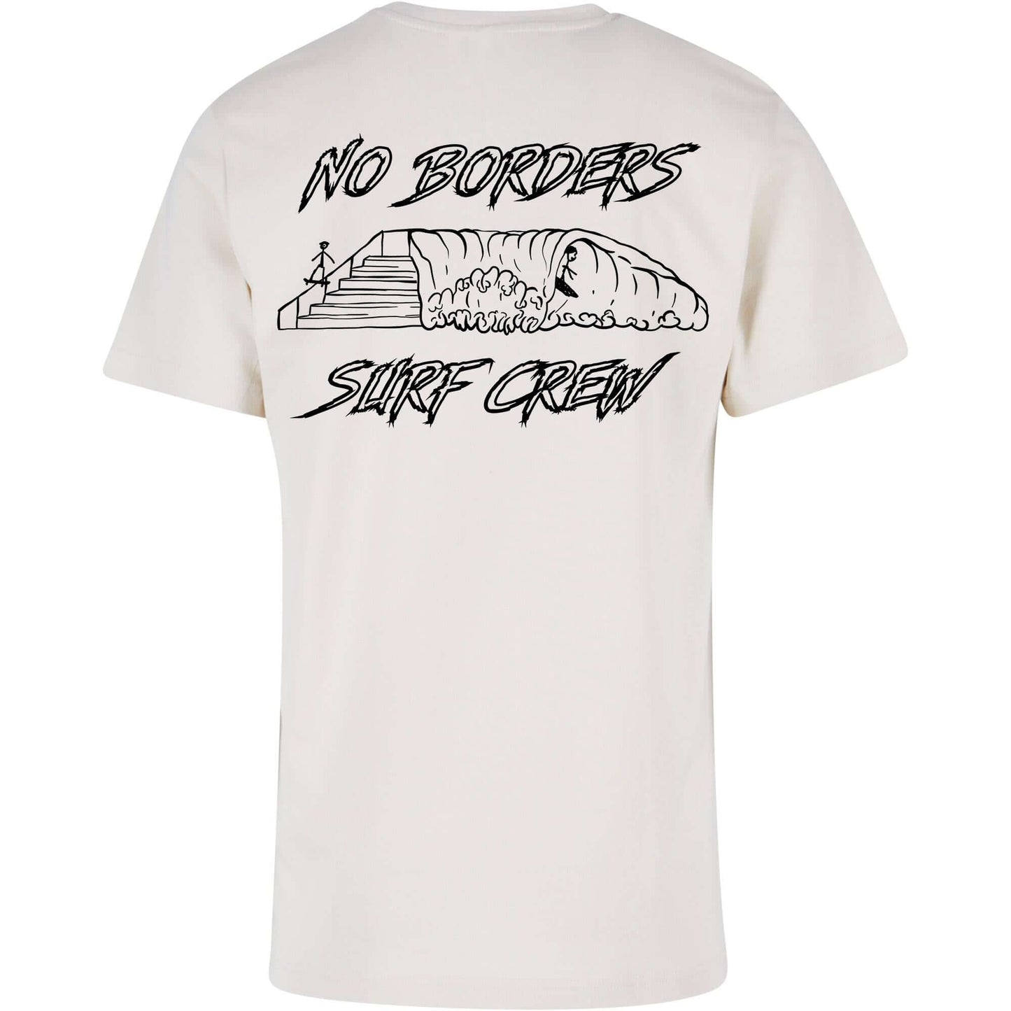 Surf & Skate T-shirt - No Borders Surf Crew