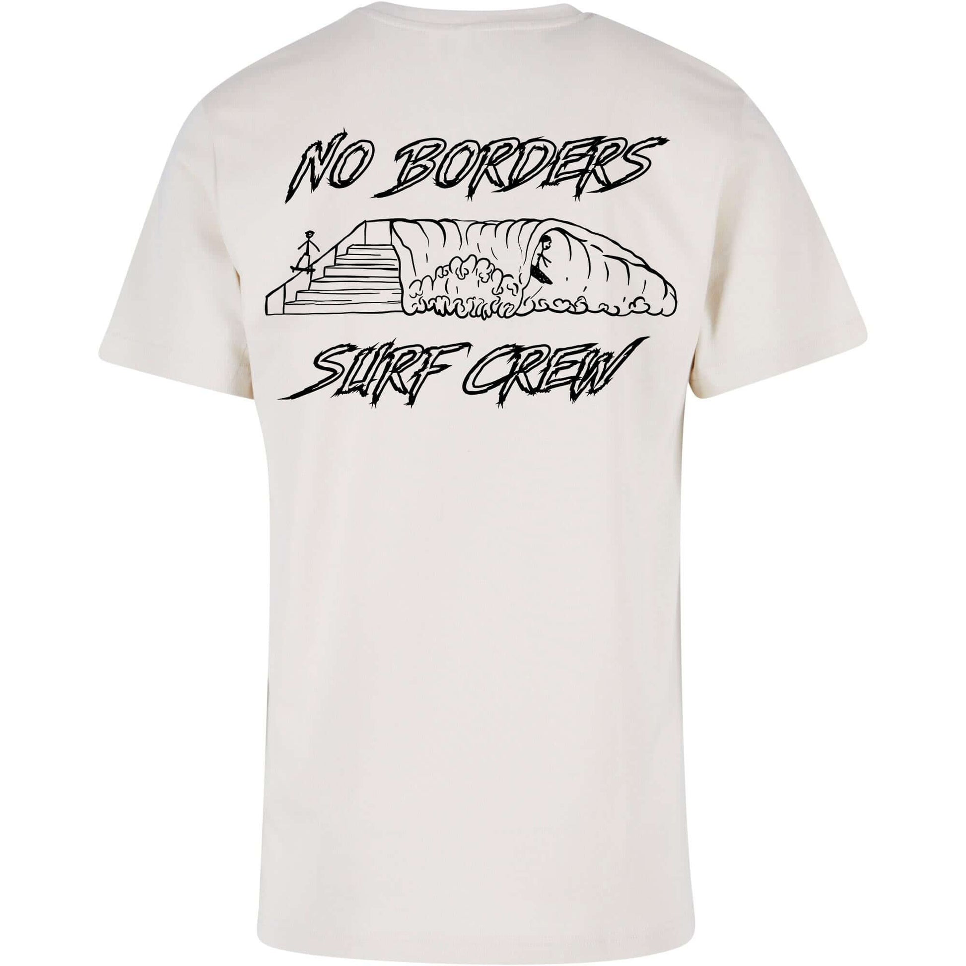 Surf & Skate T-shirt - No Borders Surf Crew