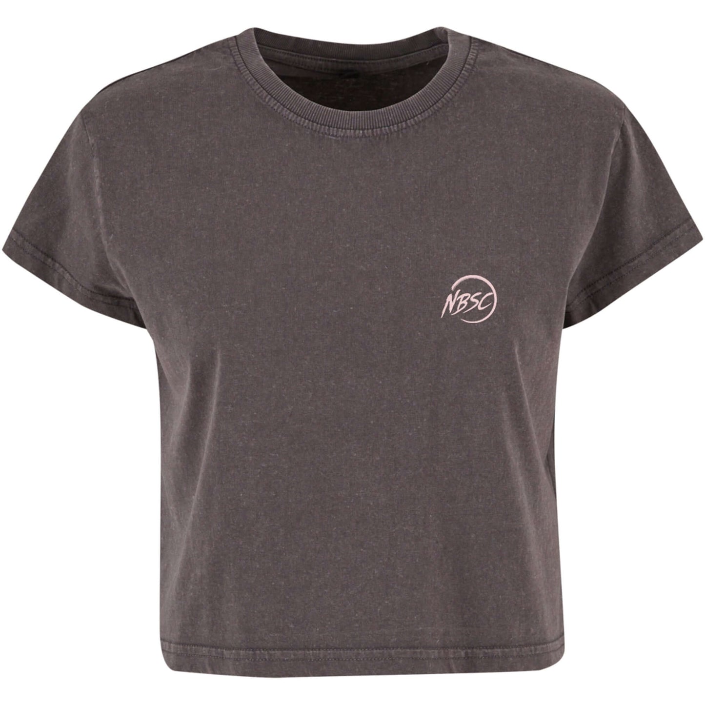 Surf T-Shirt Damen – Vintage Crop Top Retro Style - No Borders Surf Crew